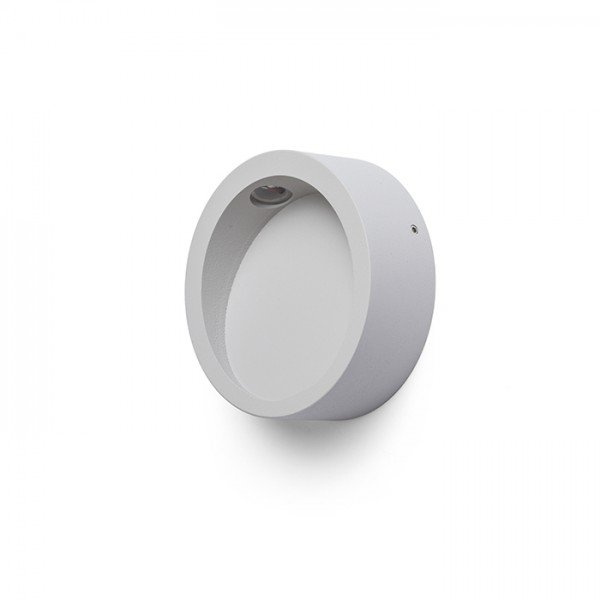 AMBER nástěnná šedá 230V LED 3W 3000K - RED - DESIGN RENDL