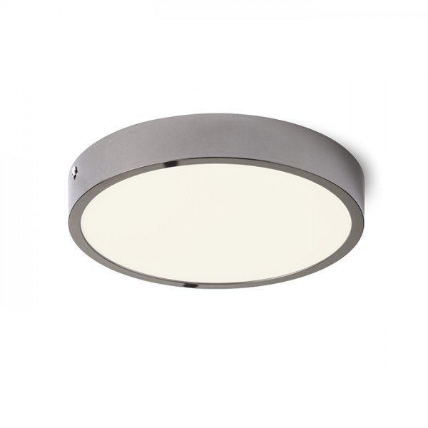 HUE R 22 stropní černý chrom 230V LED 24W 3000K - RED - DESIGN RENDL
