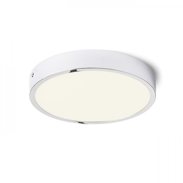 HUE R 22 stropní chrom 230V LED 24W 3000K - RED - DESIGN RENDL