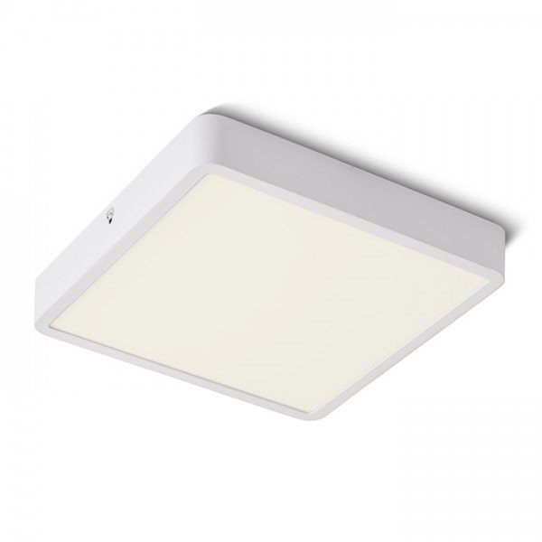 VÝPRODEJ VZORKU HUE SQ 22 stropní bílá 230V LED 24W 3000K - RED - DESIGN RENDL