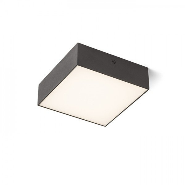 LARISA SQ 17 stropní černá 230V LED 15W 3000K - RED - DESIGN RENDL