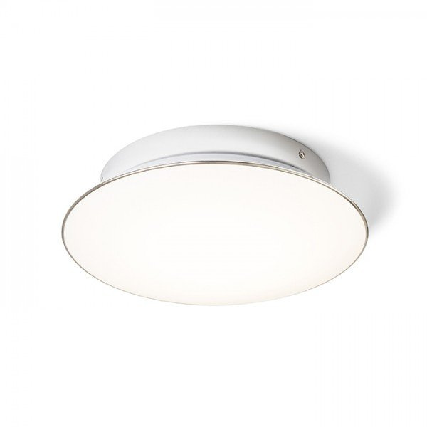 MARA stropní mléčný akryl/chrom 230V LED 24W 3000K - RED - DESIGN RENDL