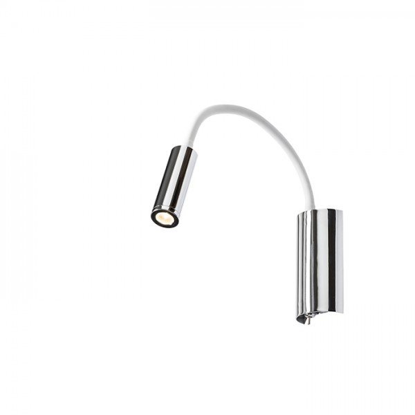 SHOW nástěnná bílá chrom 230V LED 3W  3000K - RED - DESIGN RENDL