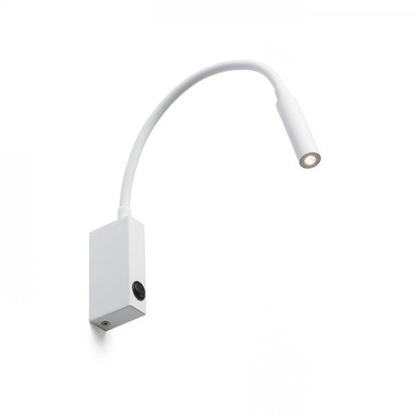 EKE nástěnná bílá 230V LED 3W 60° 3000K - RED - DESIGN RENDL