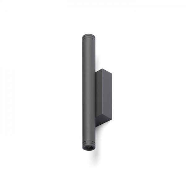 ZANE nástěnná antracitová 230V LED 2x3W 60° IP54 3000K - RED - DESIGN RENDL