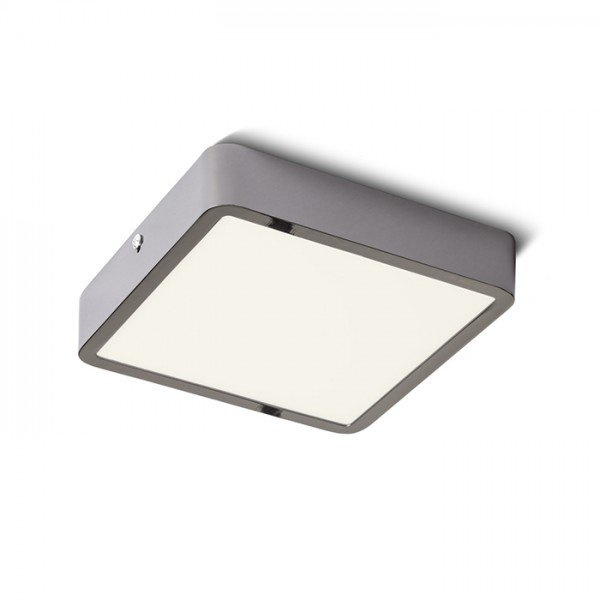 HUE SQ 17 DIMM stropní černý chrom 230V LED 18W 3000K - RED - DESIGN RENDL