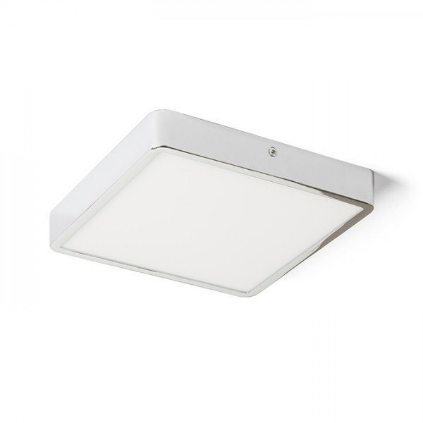 HUE SQ 22 DIMM stropní chrom 230V LED 24W 3000K - RED - DESIGN RENDL
