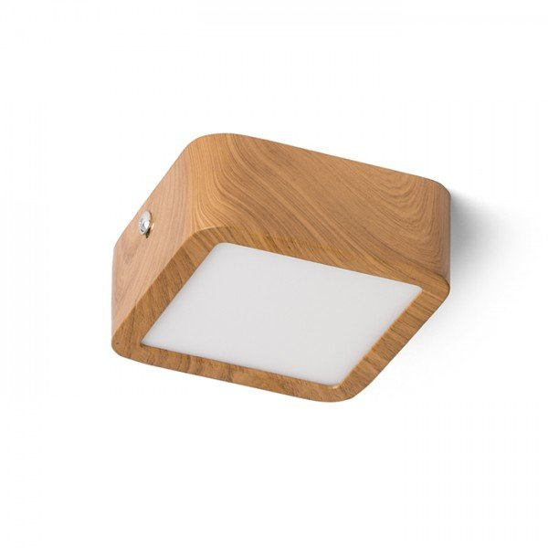 HUE SQ 9 DIMM stropní dekor buk 230V LED 6W 3000K - RED - DESIGN RENDL