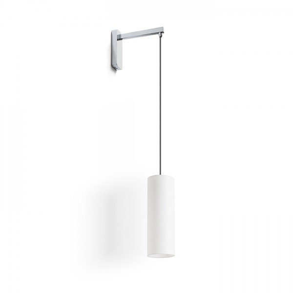 HUDSON nástěnná bílá chrom 230V E27 28W - RED - DESIGN RENDL