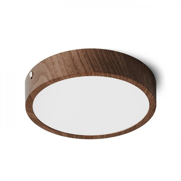 HUE R 17 DIMM stropní dekor tmavý ořech 230V LED 18W 3000K - RED - DESIGN RENDL