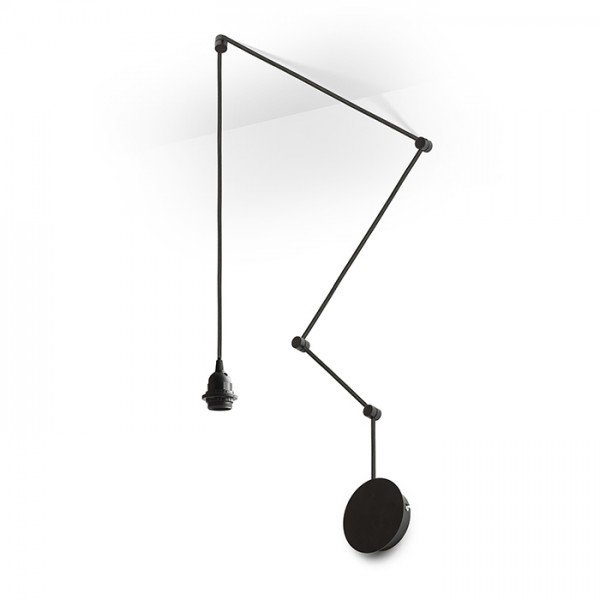 SPIDER I závěsná sada černá 230V E27 15W - RED - DESIGN RENDL