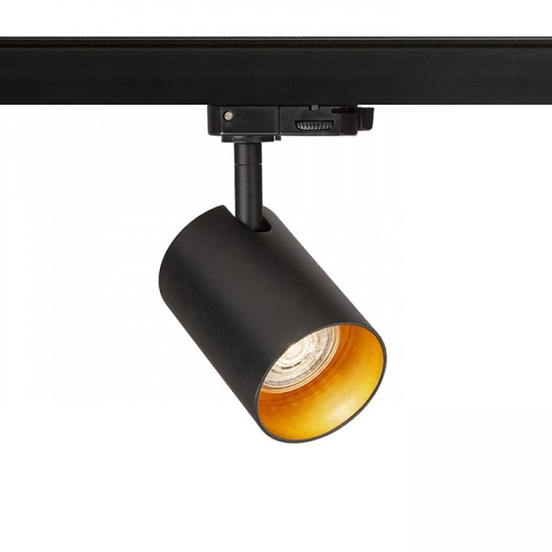 Rendl - Design Válcový reflektor Connor do 1F lišty, GU10 Barva: Černo-zlatá