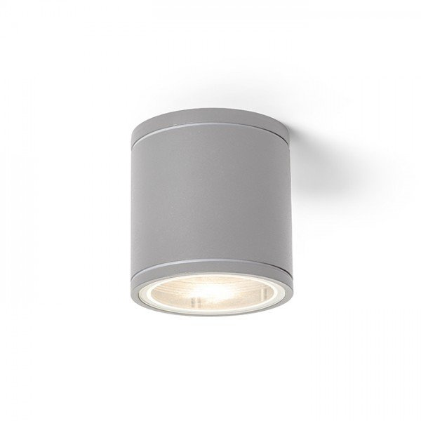 LIZZI stropní stříbrnošedá 230V GU10 35W IP54 - RED - DESIGN RENDL