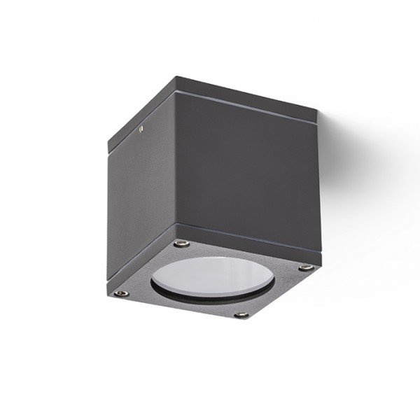 RODGE stropní antracitová 230V GU10 35W IP54 - RED - DESIGN RENDL