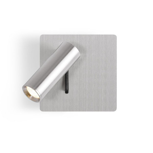 MIG nástěnná matný nikl 230V LED 3W 30° 3000K - RED - DESIGN RENDL