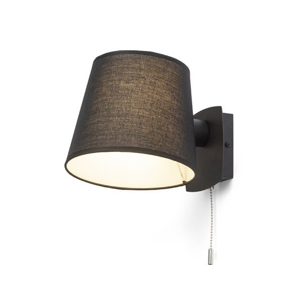 SELENA nástěnná černá 230V E27 15W - RED - DESIGN RENDL