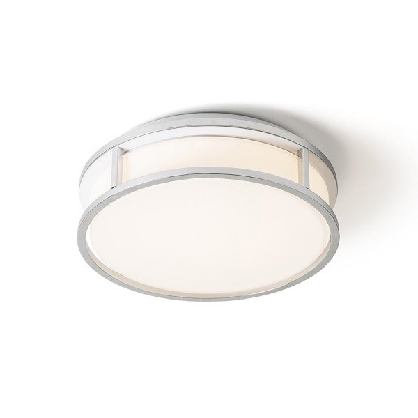GRANDE LED 25 stropní opálové sklo/chrom 230V LED 12W IP44 3000K - RED - DESIGN RENDL