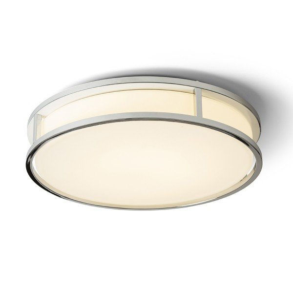 GRANDE LED 35 stropní opálové sklo/chrom 230V LED 24W IP44 3000K - RED - DESIGN RENDL