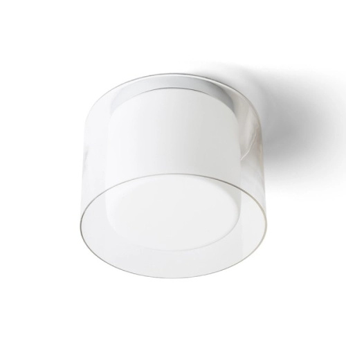 VENICE 23 stropní čiré sklo/opálové sklo/chrom 230V E27 20W IP44 - RED - DESIGN RENDL