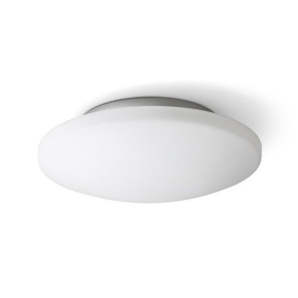 SARA LED 36 stropní opálové sklo/chrom 230V LED 24W IP44 3000K - RED - DESIGN RENDL