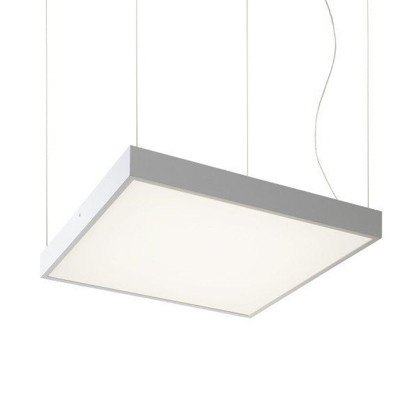 STRUCTURAL LED 55x55 závěsná bílá 230V LED 48W 3000K - RED - DESIGN RENDL