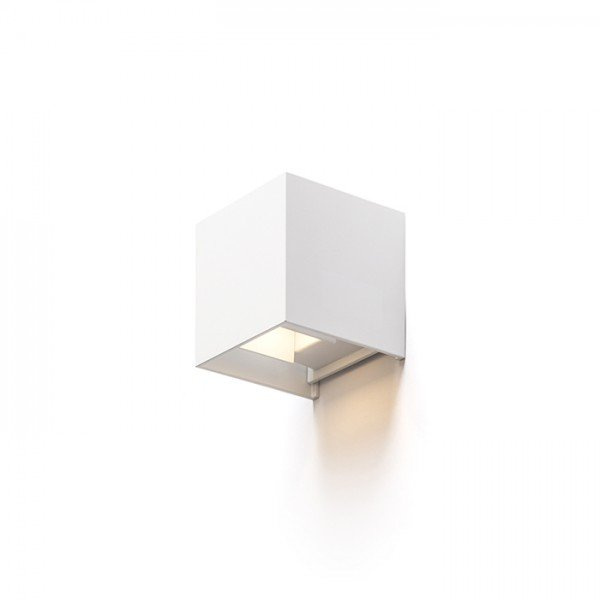 TITO SQ DIMM nástěnná bílá 230V LED 2x3W IP65 3000K - RED - DESIGN RENDL