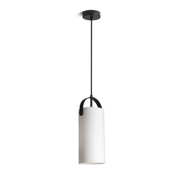 JULIETTA 31 závěsná opálové sklo/černá 230V E27 20W - RED - DESIGN RENDL