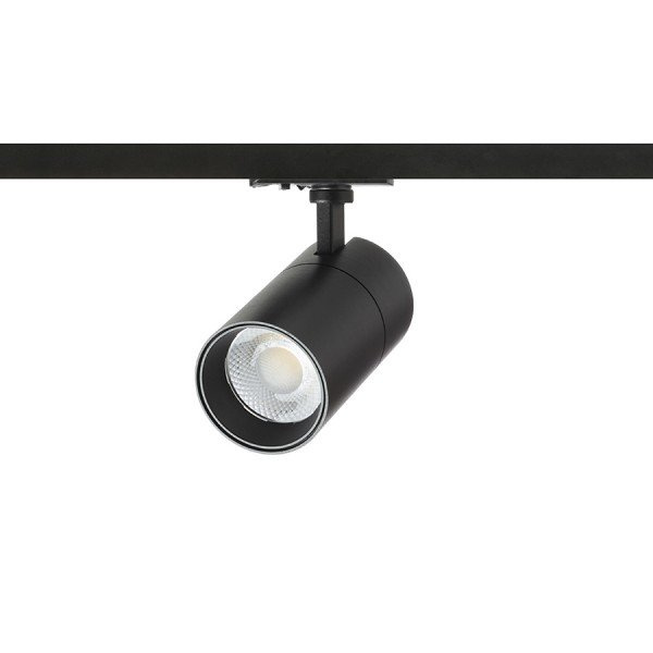 Svítidlo WISH 20 DIMM pro jednookr. lištu černá 230V LED 20W 36° 3000K 4000K 5000K - RED - DESIGN RENDL