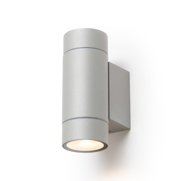 MIZZI NEW II nástěnná stříbrnošedá 230V GU10 35W IP65 - RED - DESIGN RENDL