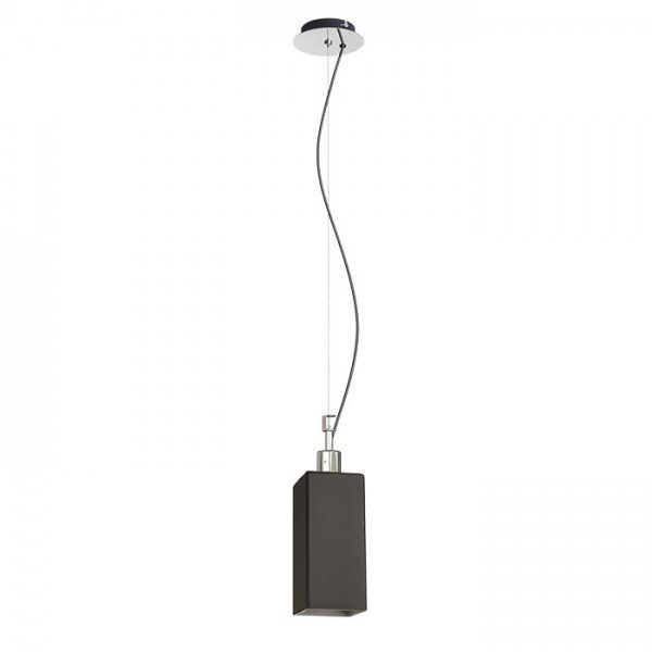 LIZ NEW závěsná černá chrom 230V E27 28W - RED - DESIGN RENDL