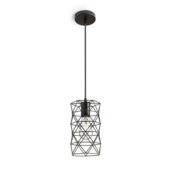ILUSIA závěsná černá 230V E27 42W - RED - DESIGN RENDL