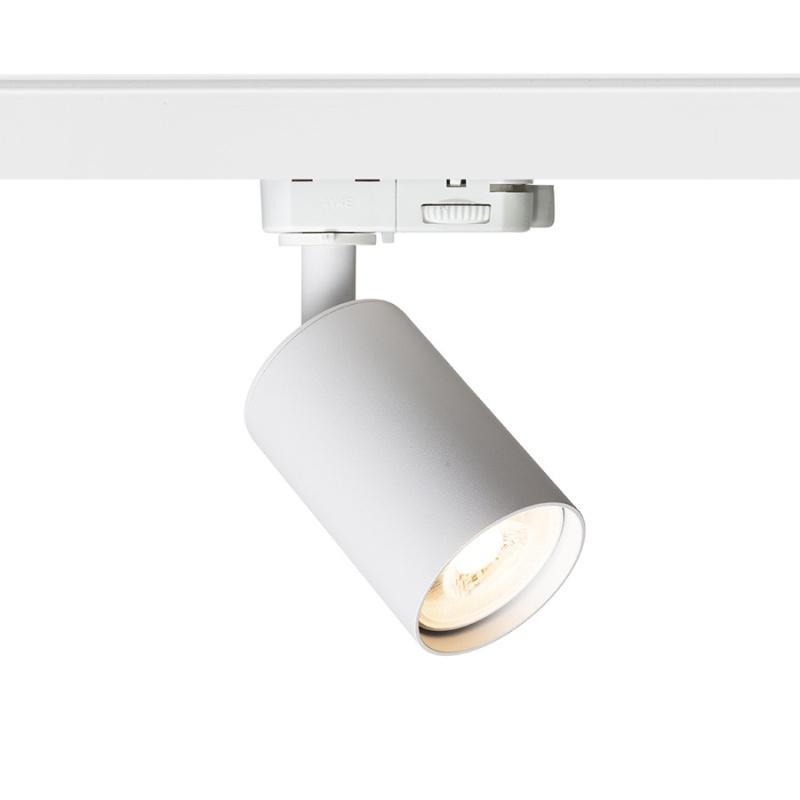 Rendl - Design Válcový reflektor Dude do 3F lišty, GU10 Barva: Bílá