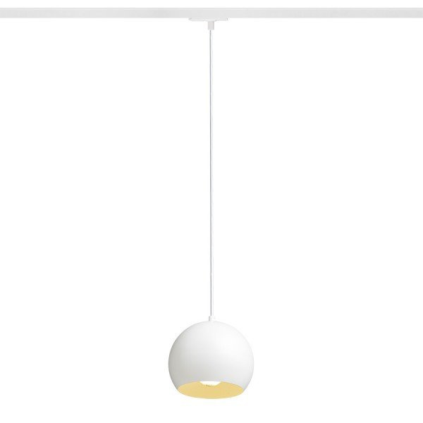 AGNETA pro jednookr. lištu závěsná bílá 230V E27 40W - RED - DESIGN RENDL