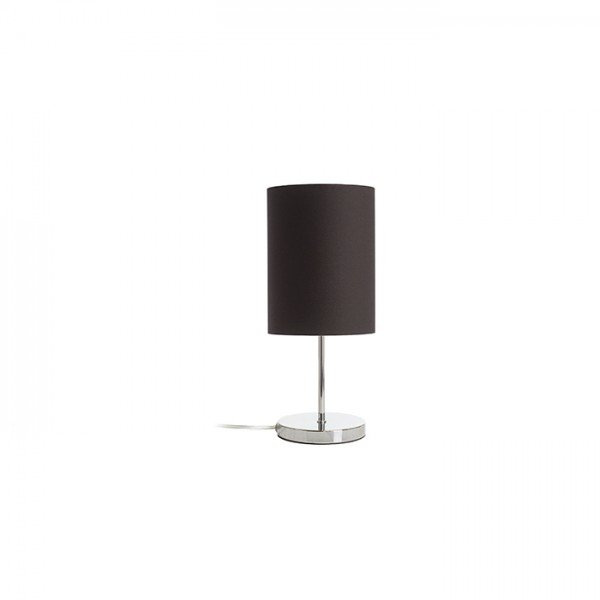 NYC/RON 15/20 stolní Polycotton černá/chrom 230V E27 7W - RED - DESIGN RENDL