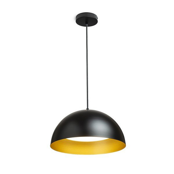 GLADYS 40 závěsná černá/zlatá 230V E27 30W - RED - DESIGN RENDL