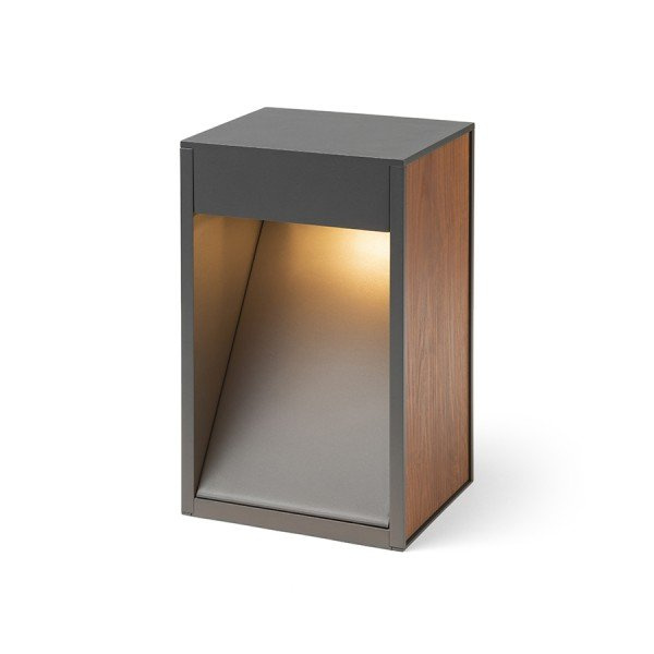 KING 30 stojanová antracitová 230V R7s 78mm 7W IP65 - RED - DESIGN RENDL