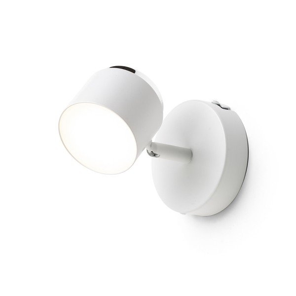 NOVA I nástěnná bílá chrom/mléčný akryl 230V LED 4.2W 3000K - RED - DESIGN RENDL