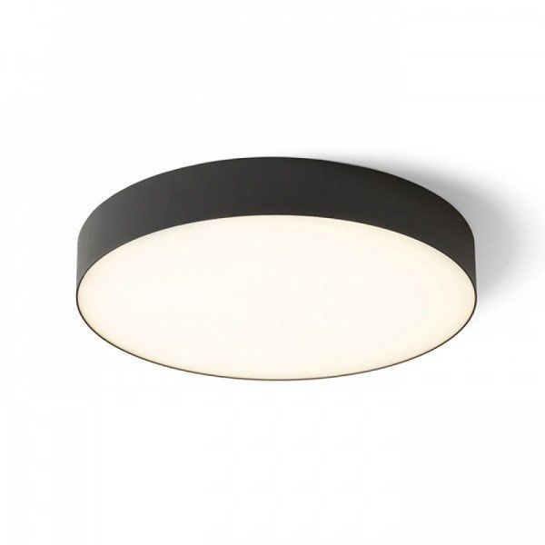 LARISA R 40 stropní černá 230V LED 50W 3000K 4000K 6500K - RED - DESIGN RENDL