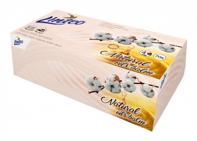 Papírové kapesníčky Linteo - 4 vrstvé, 70 ks