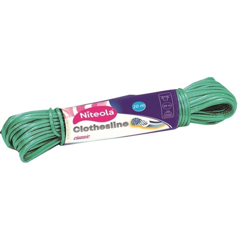 Niteola Klasická šňůra na prádlo 20 m