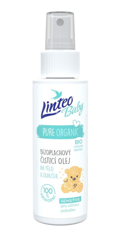 Linteo Baby jemný čisticí olej pro děti 100 ml