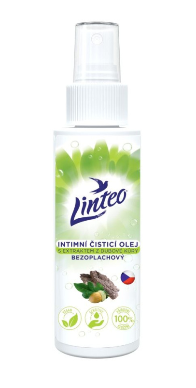 Linteo Intimate Cleansing Oil čisticí olej na intimní hygienu 100 ml