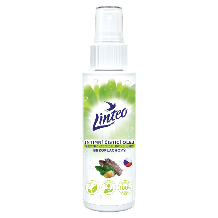 Linteo Intimate Cleansing Oil čisticí olej na intimní hygienu 100 ml