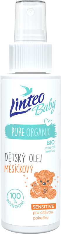 Linteo Baby Dětský olej měsíčkový 100 ml