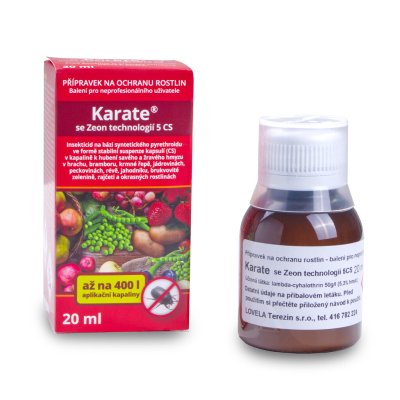 Karate Zeon 5 CS - 20 ml insekticid Agrobio