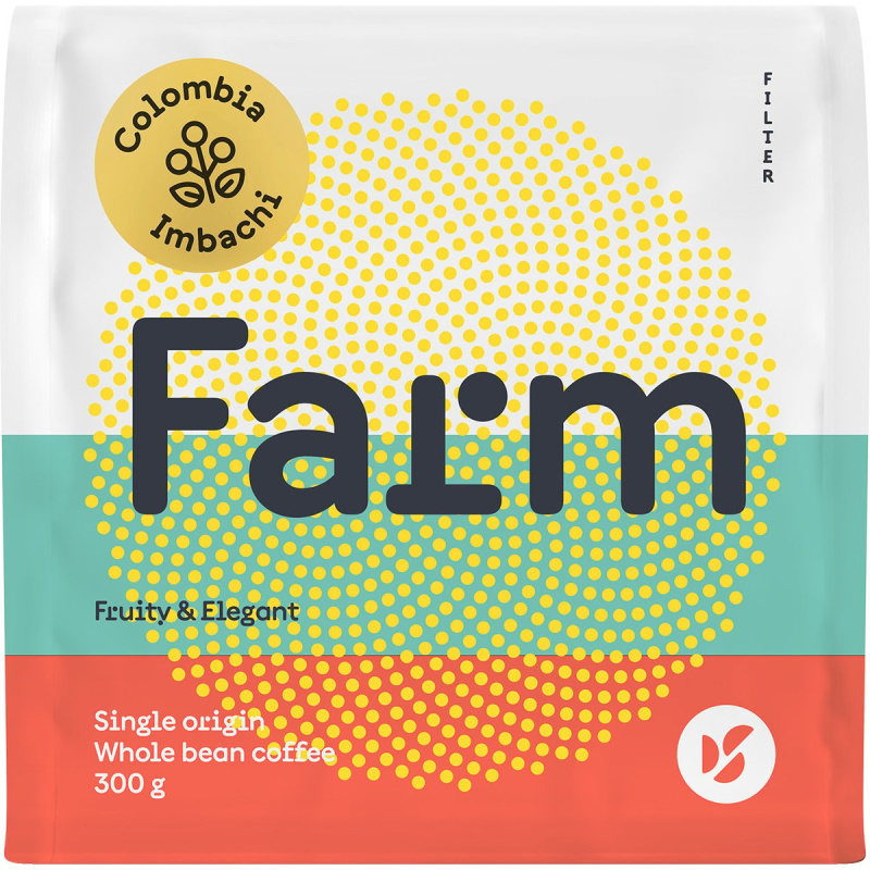 Doubleshot Kolumbie Imbachi/Farm filtr zrnková káva