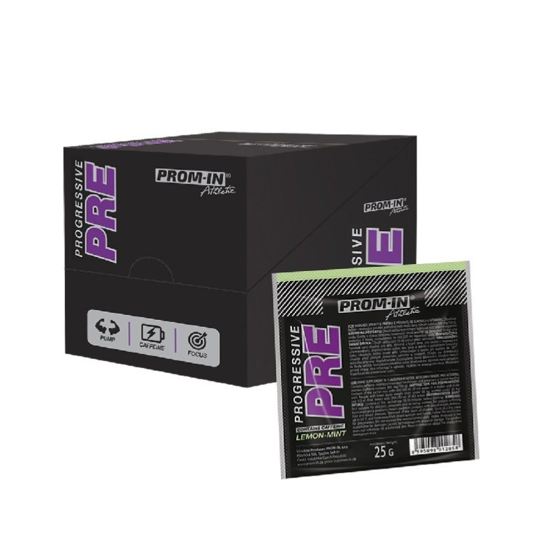 Prom-in Progressive Pre (Aggressive Pre) 10x 25 g - citron/máta