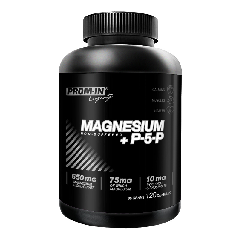 Prom-IN Magnesium (Hořčík) + P5P, 120 kapslí