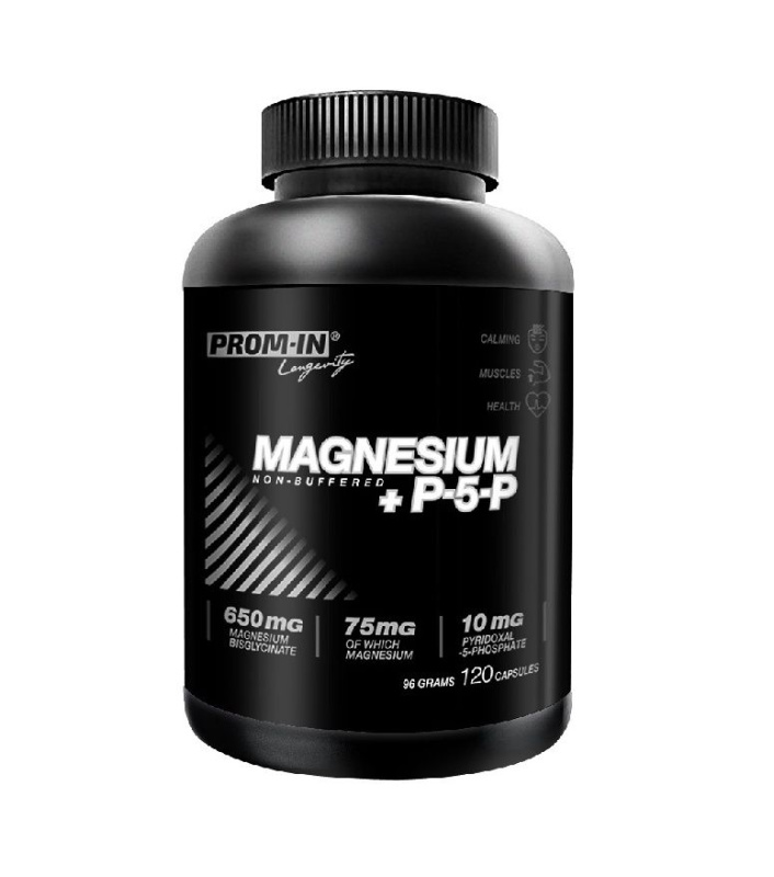 Prom-IN Magnesium (Hořčík) + P5P, 120 kapslí