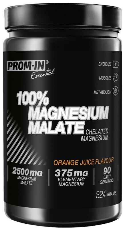 Prom-in 100% Magnesium Malate 324 g - pomeranč